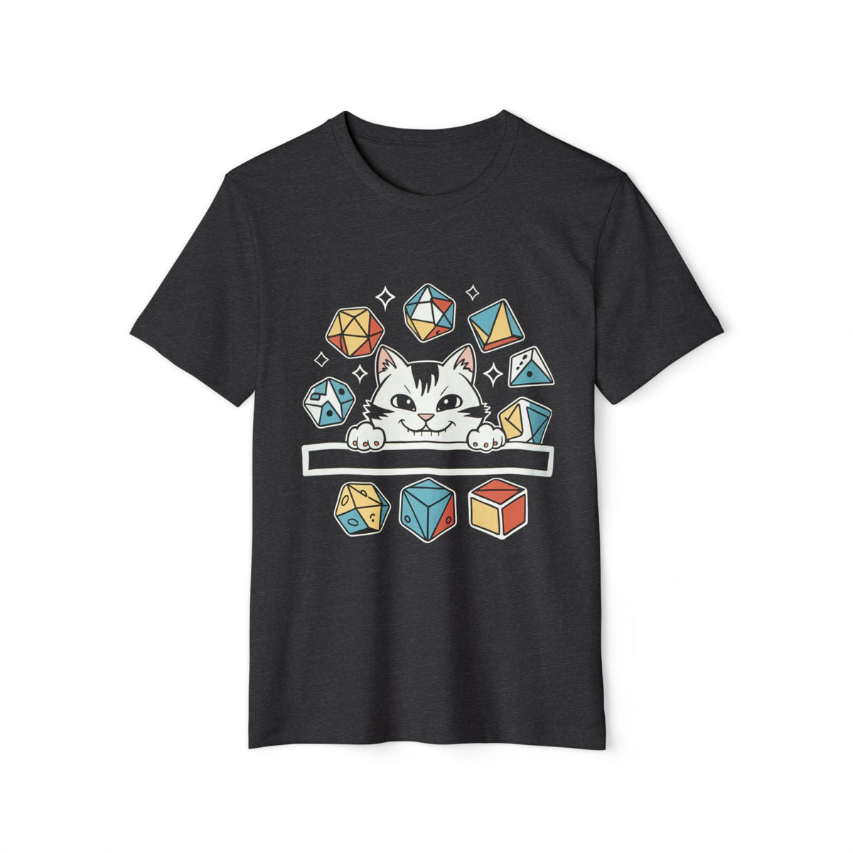 Cat Dice Goblin Recycled Organic Tee