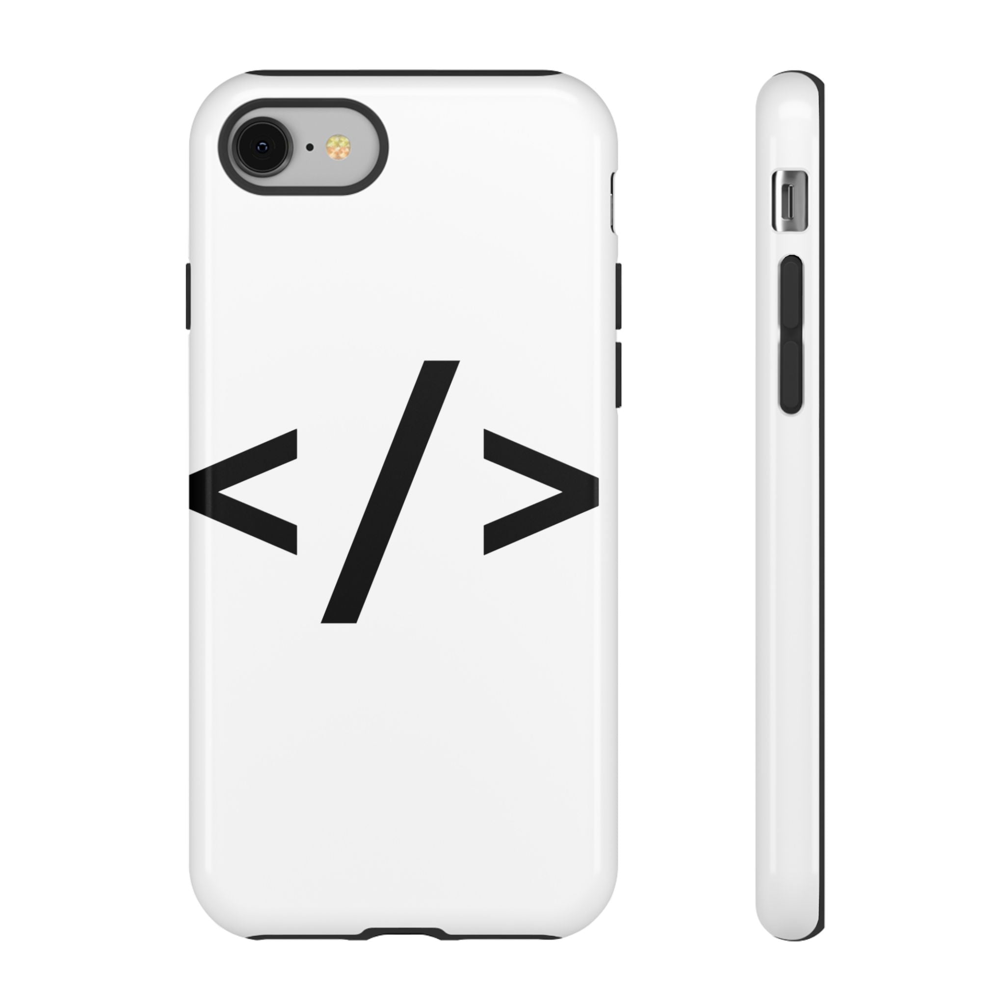 Code Closing Black- Impact-Resistant Phone Case