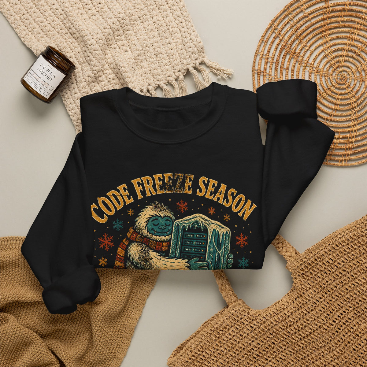 Code Freeze Season, No Deploys Until January Sweatshirt