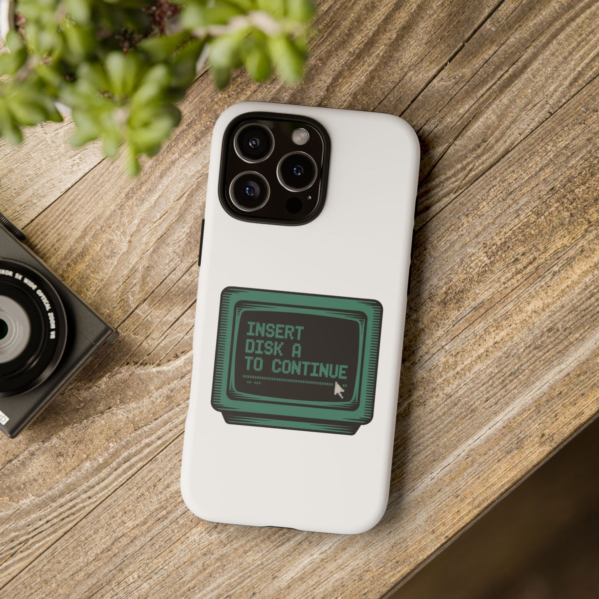 Insert Disk A to Continue Phone Case