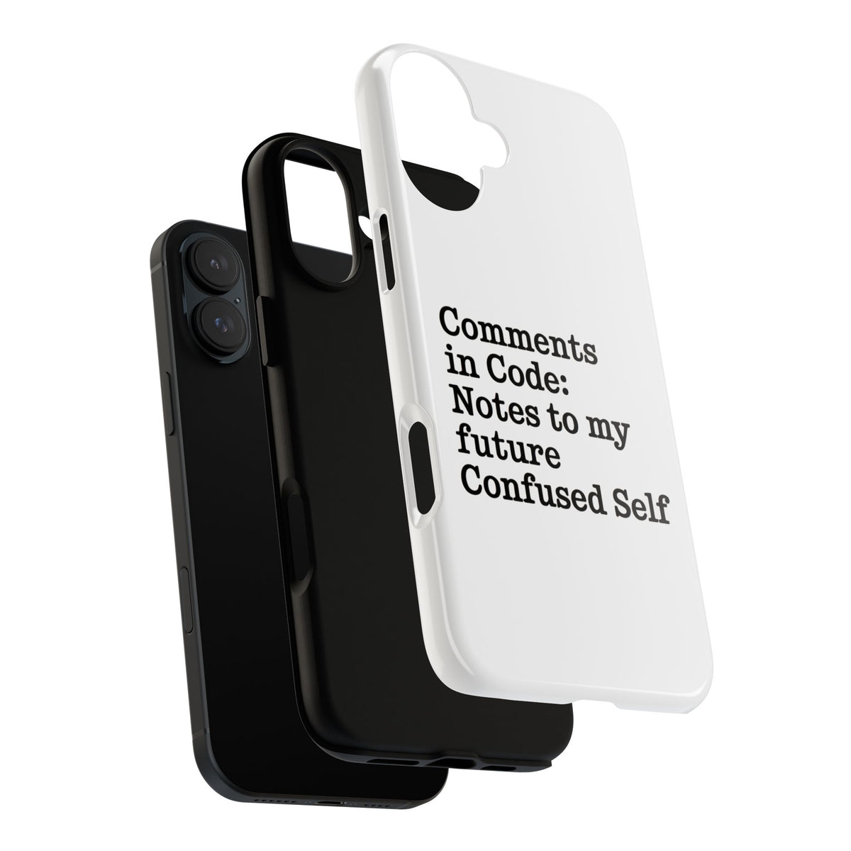 Comments in Code, Notes to My Future Confused Self Phone Case