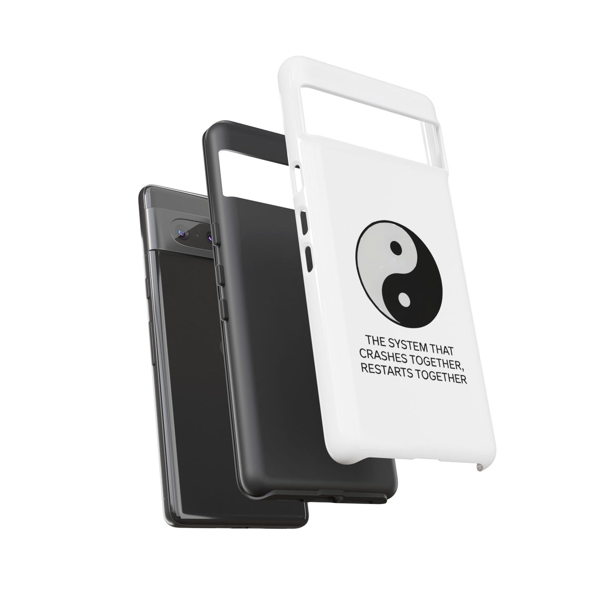 The System That Crashes Together, Restarts Together Phone Case