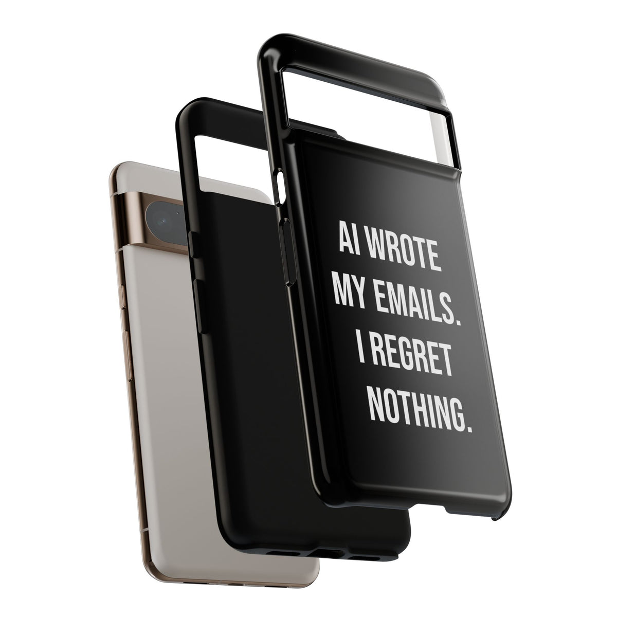 AI Wrote My Emails, I Regret Nothing Phone Case