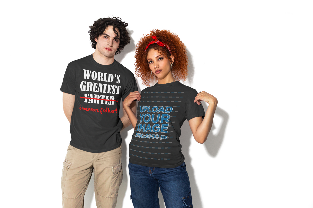 World's Greatest Farter T design tee folded flat