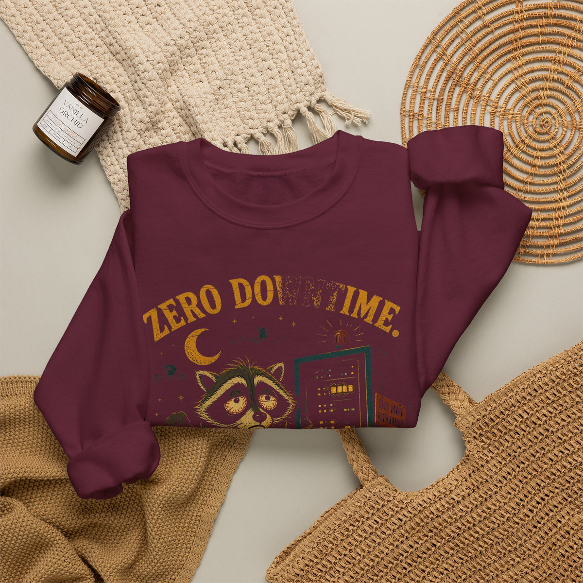 Zero Downtime, Zero Sleep Sweatshirt