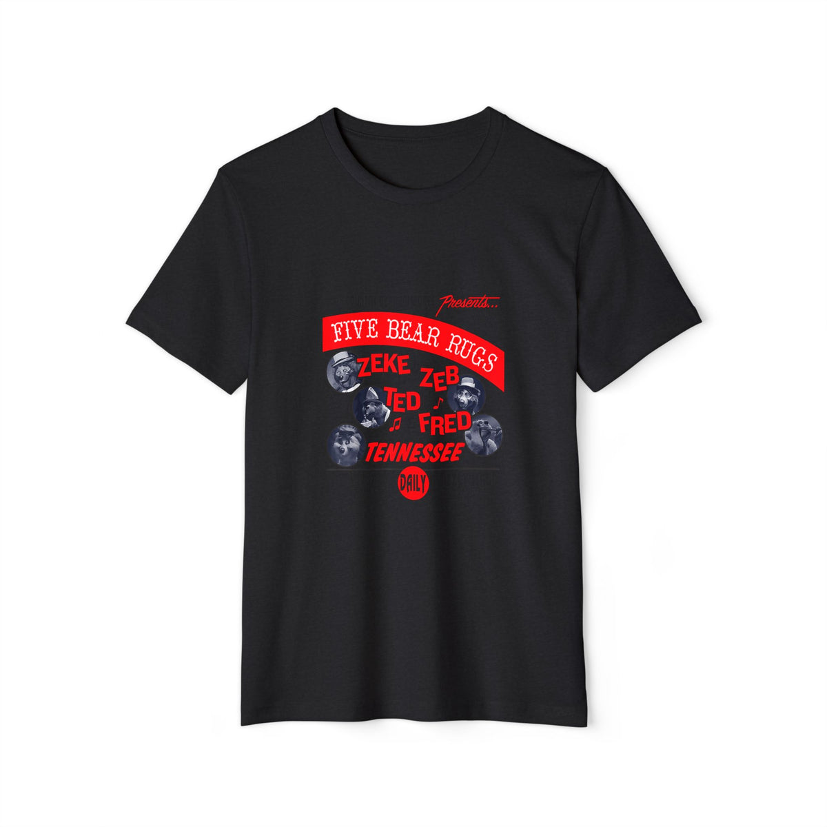 Five Bear Rugs, Real Old Country Rhythm Recycled Organic Tee