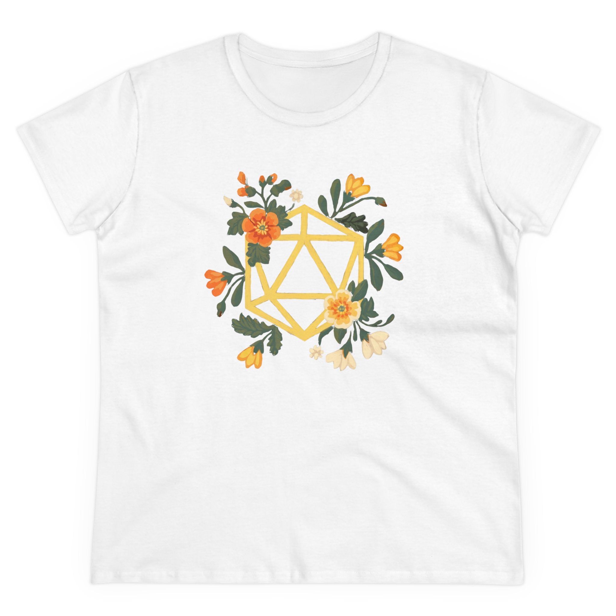 Flower Polyhedron - Women's Tee