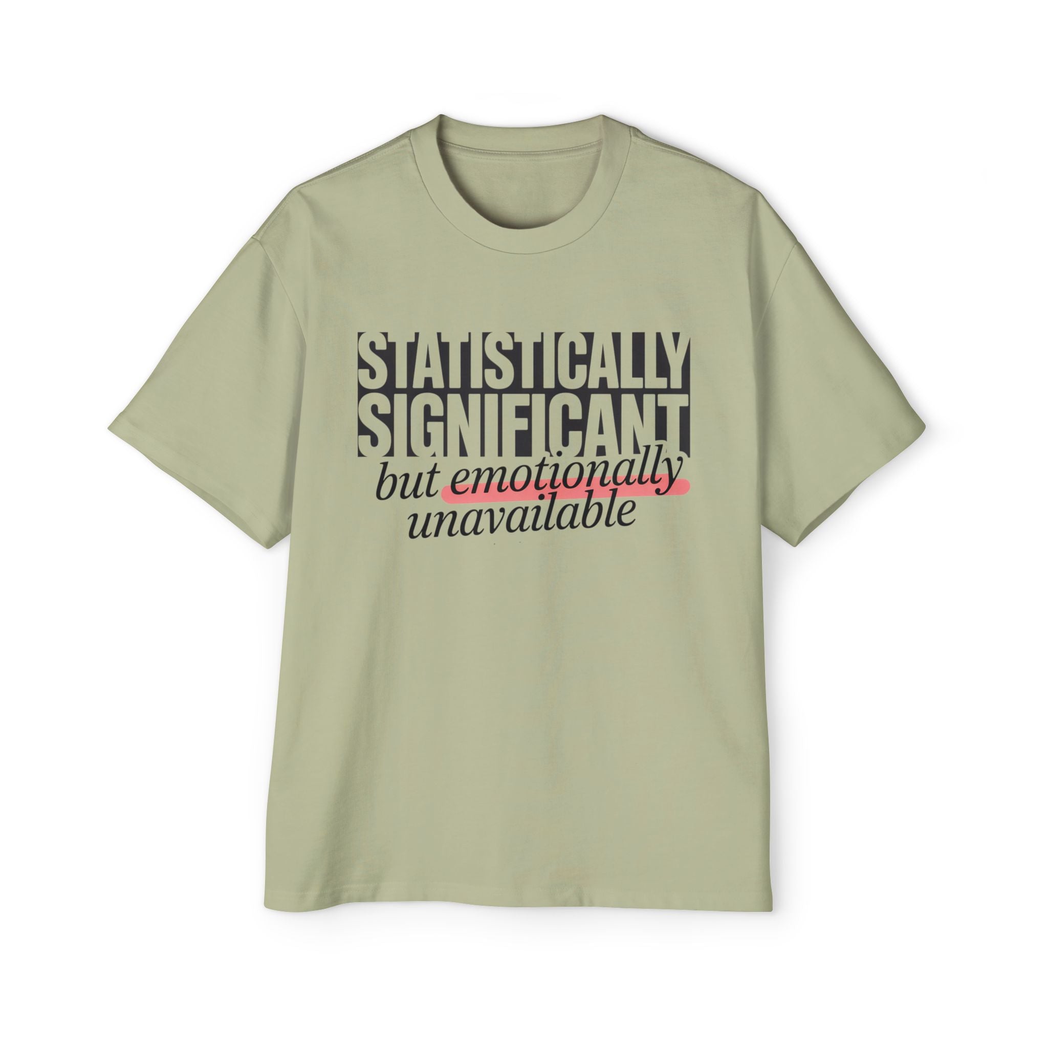 Statistically Significant Oversized Tee | Geekpsters
