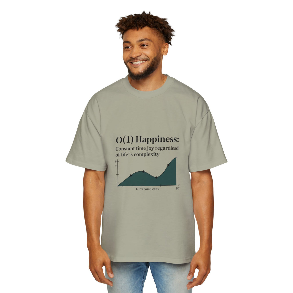 O(1) Happiness Oversized Tee
