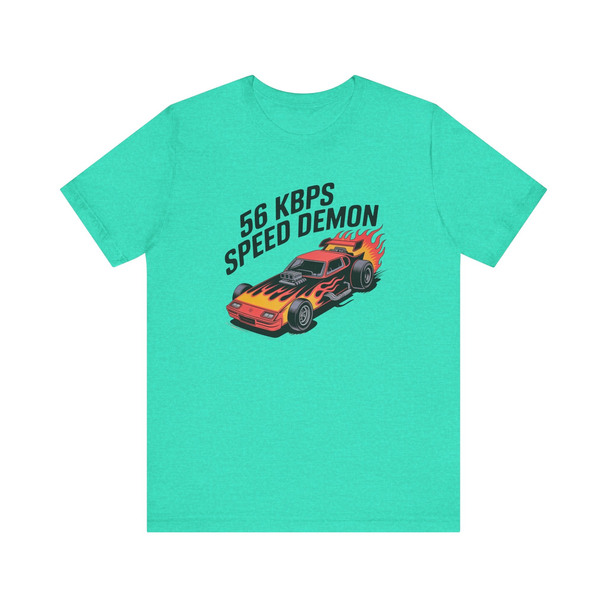 56 Kbps Speed Demon Black -T Shirt