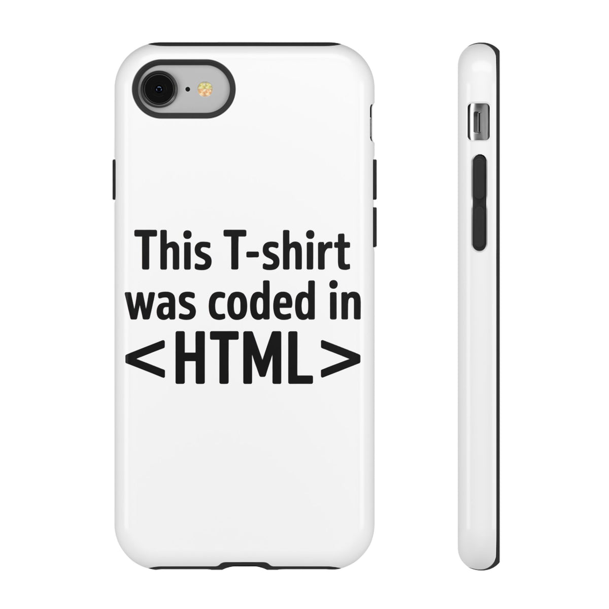 Coded in HTML Phone Case
