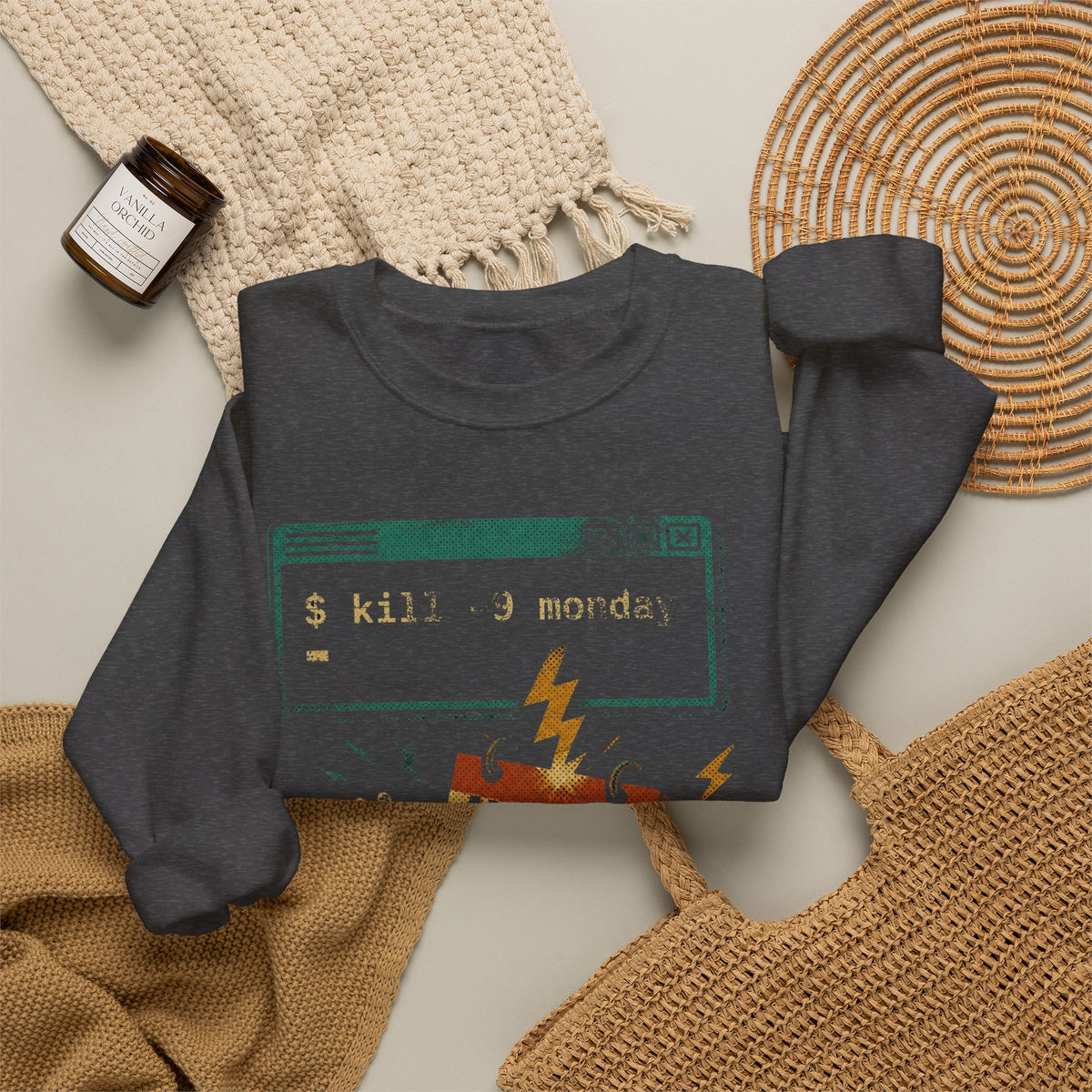 kill -9 Monday Sweatshirt