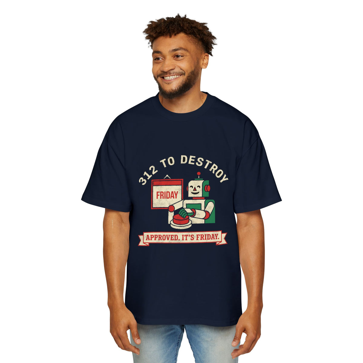 Approved, It's Friday Deploy Oversized Tee