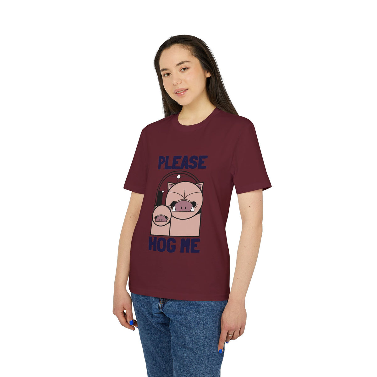 Please Hog Me Pig Organic Tee
