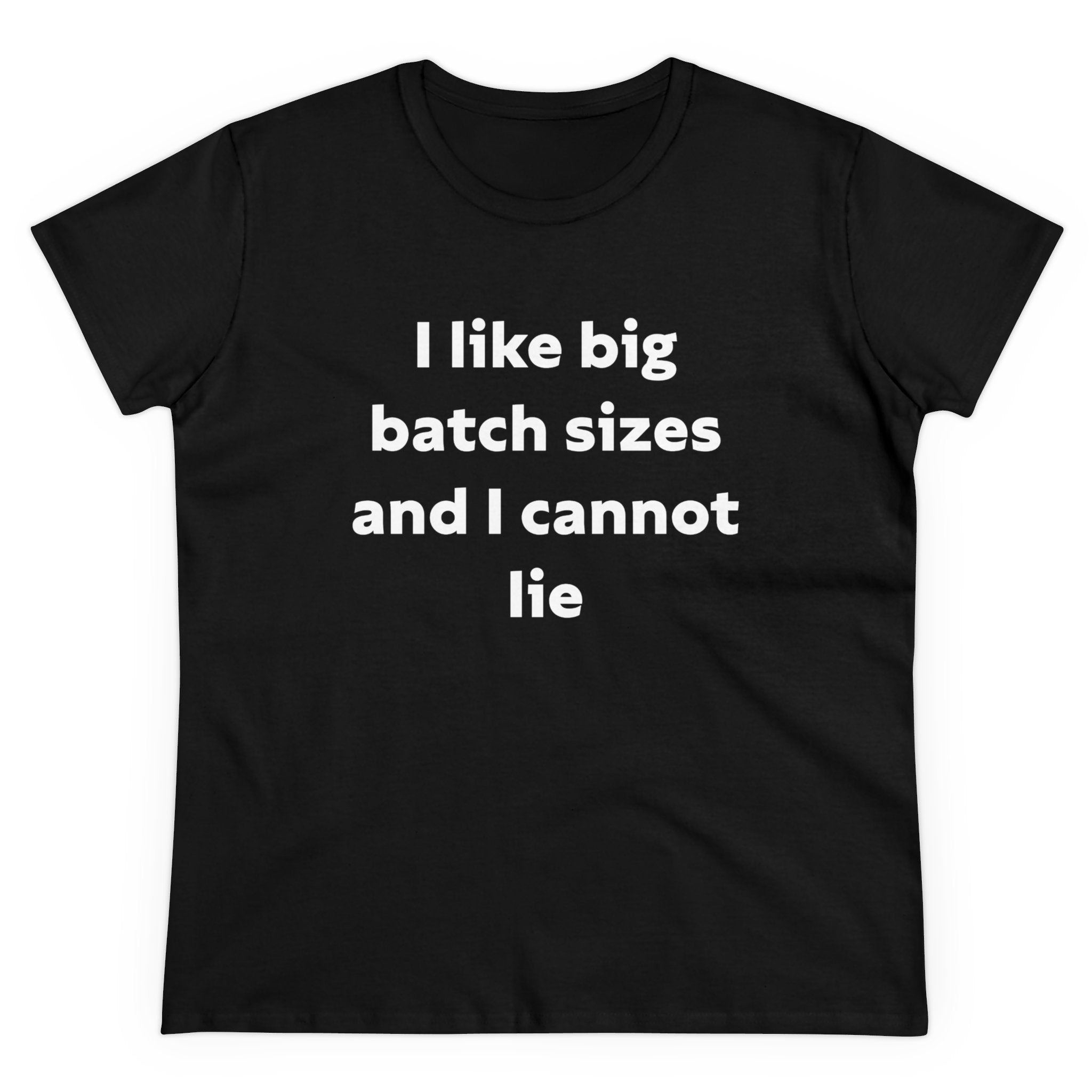 I Like Big Batch Sizes and I Cannot Lie - Women's Tee