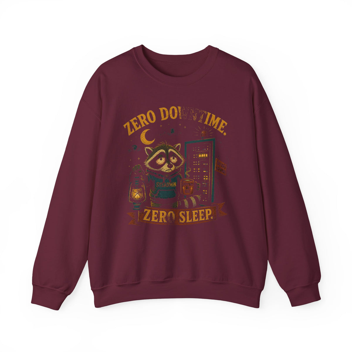 Zero Downtime, Zero Sleep Sweatshirt