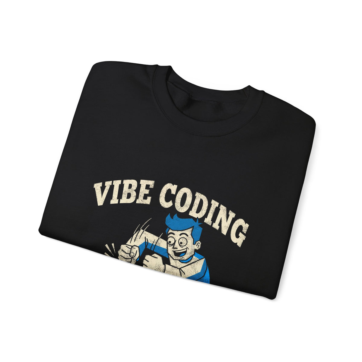 Vibe Coding Accept All Sweatshirt