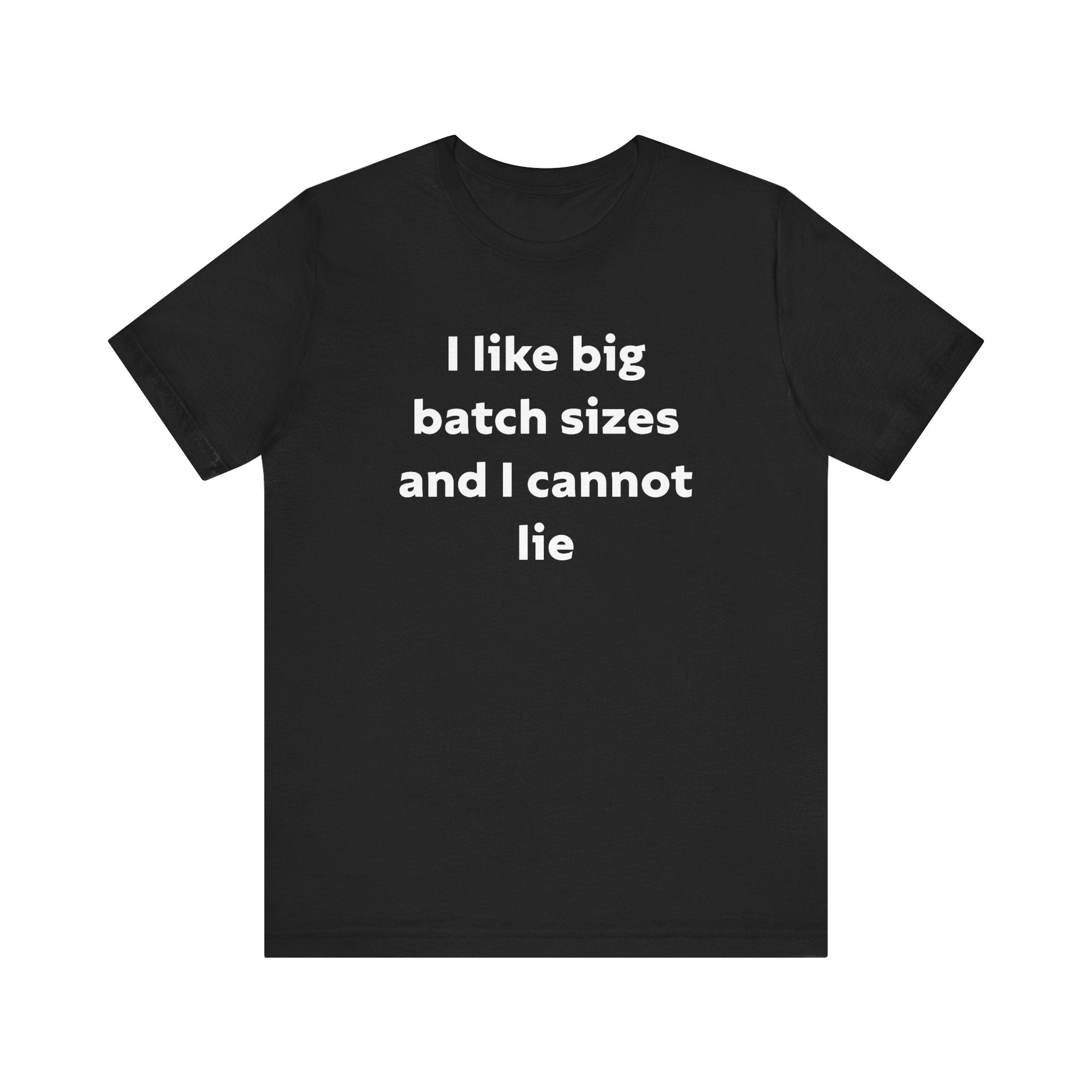 I Like Big Batch Sizes and I Cannot Lie - T-Shirt