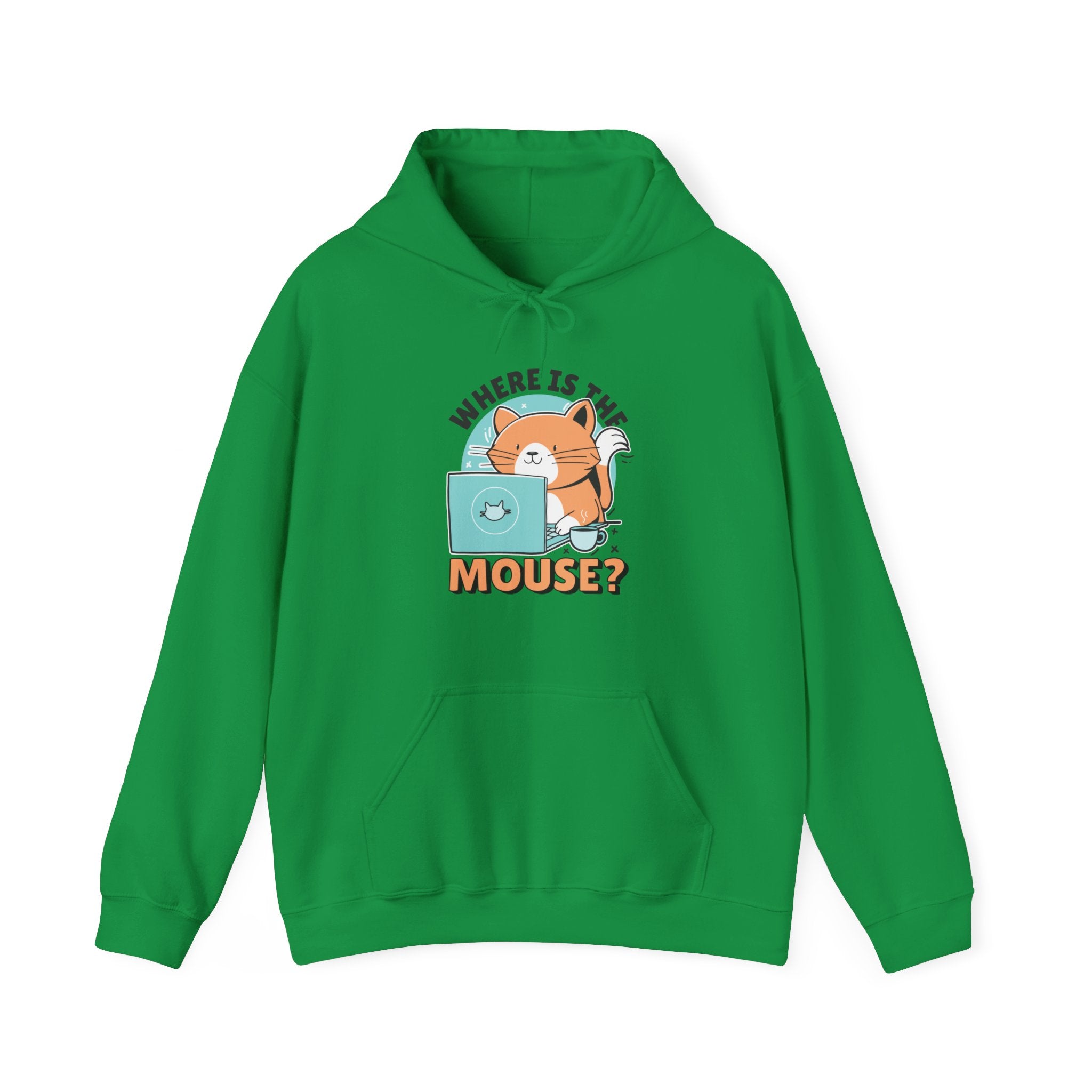 Mouse Cat - Hooded Sweatshirt