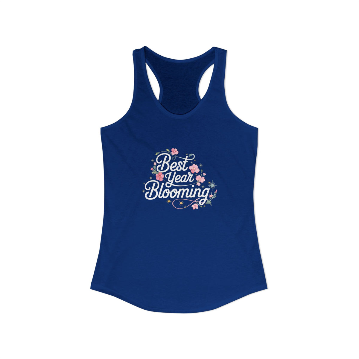Best Year Blooming Racerback Tank