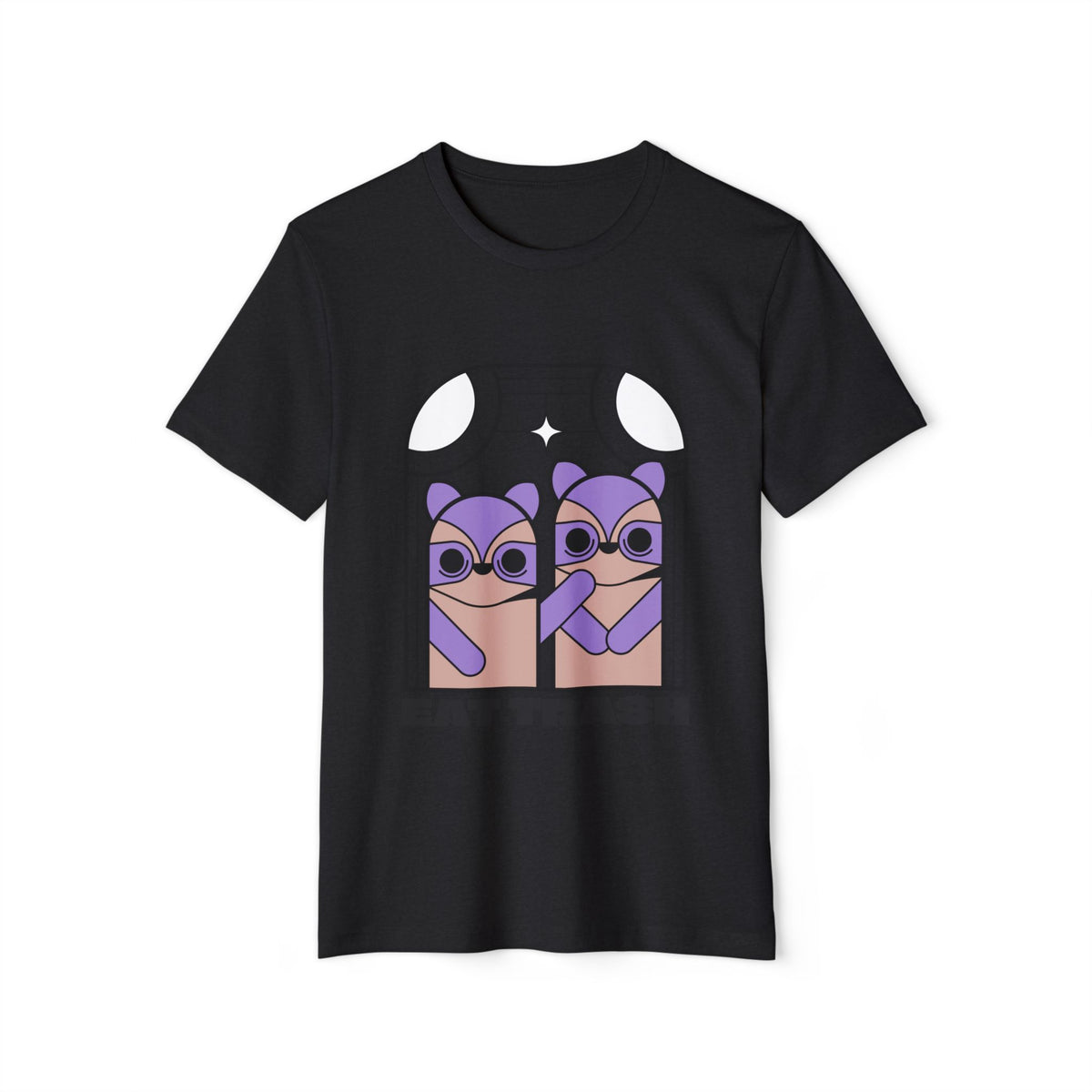 Eat Trash Raccoon Squad Recycled Organic Tee