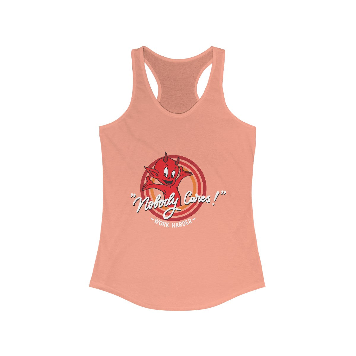 Nobody Cares - Women's Racerback Tank