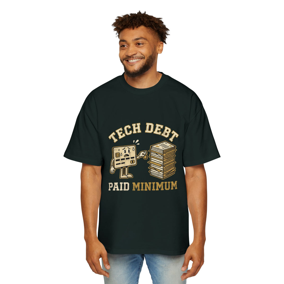 Tech Debt Paid Minimum Oversized Tee