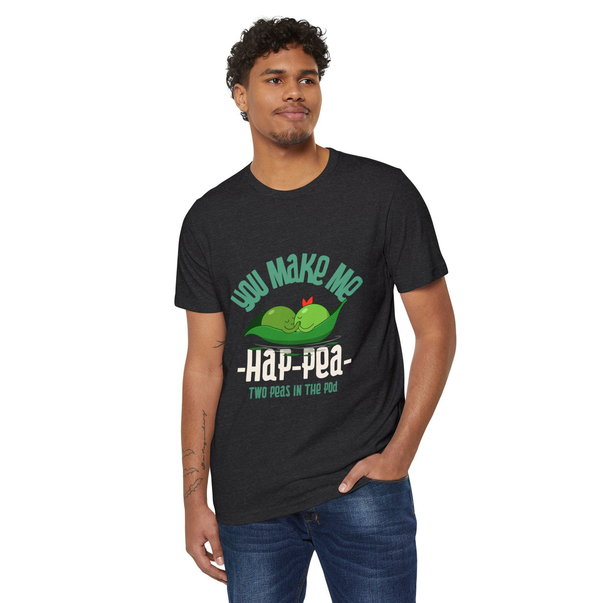 You Make Me Hap-Pea Recycled Organic Tee