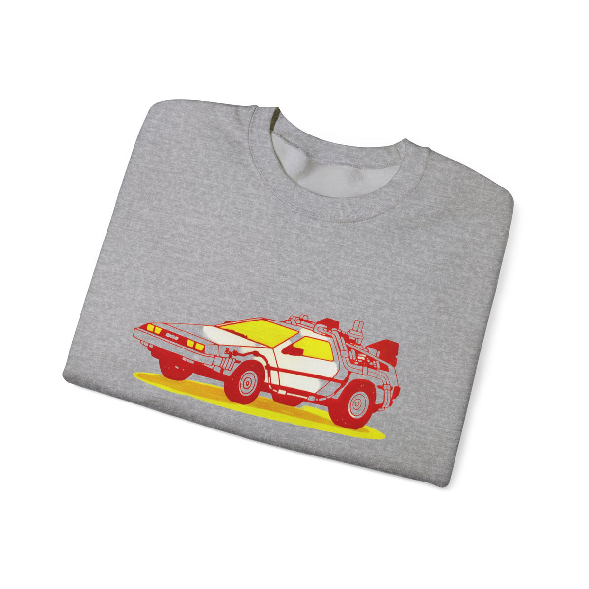 Retro Time Machine Car Sweatshirt