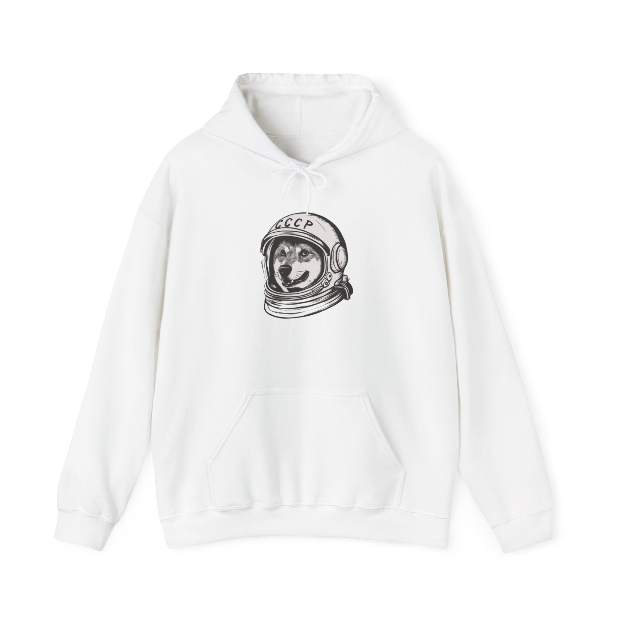 CCCP Astronaut Dog - Hooded Sweatshirt