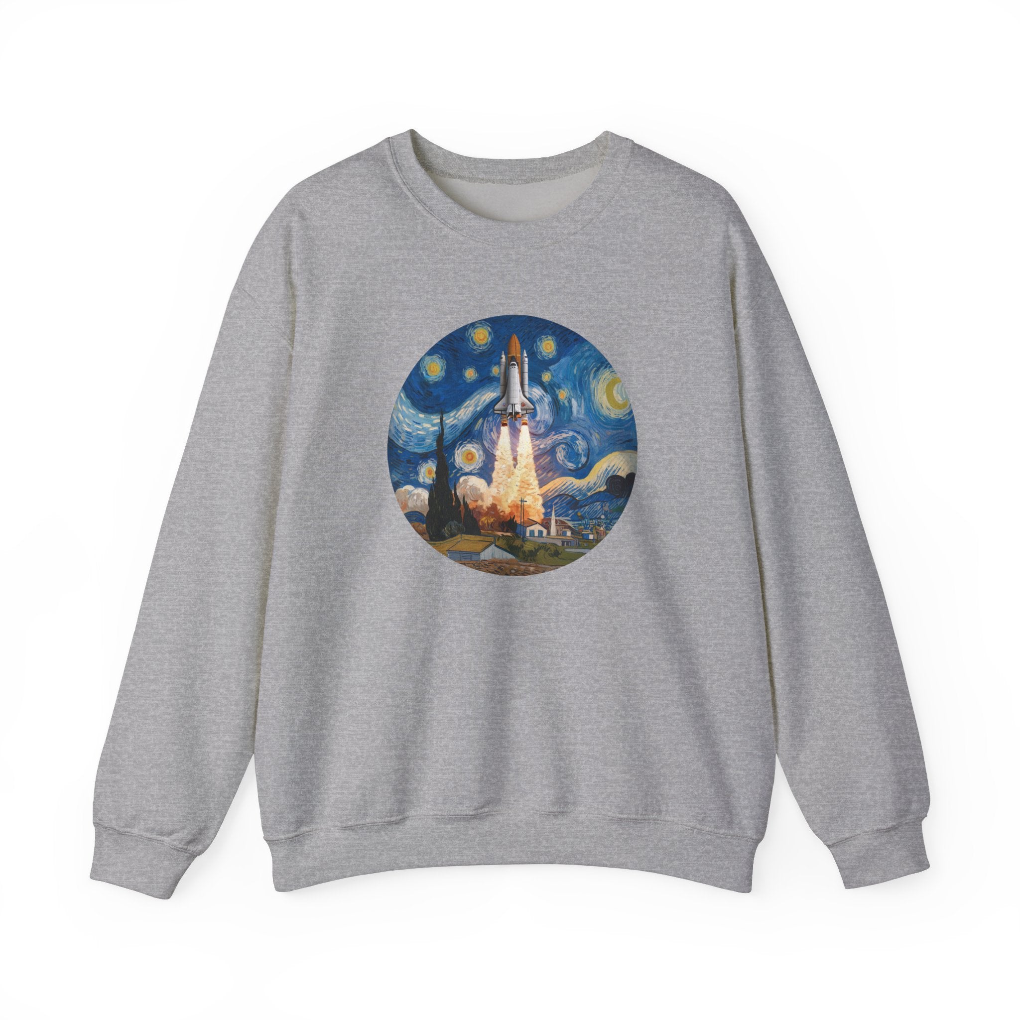 Van Gogh Spaceship -  Sweatshirt