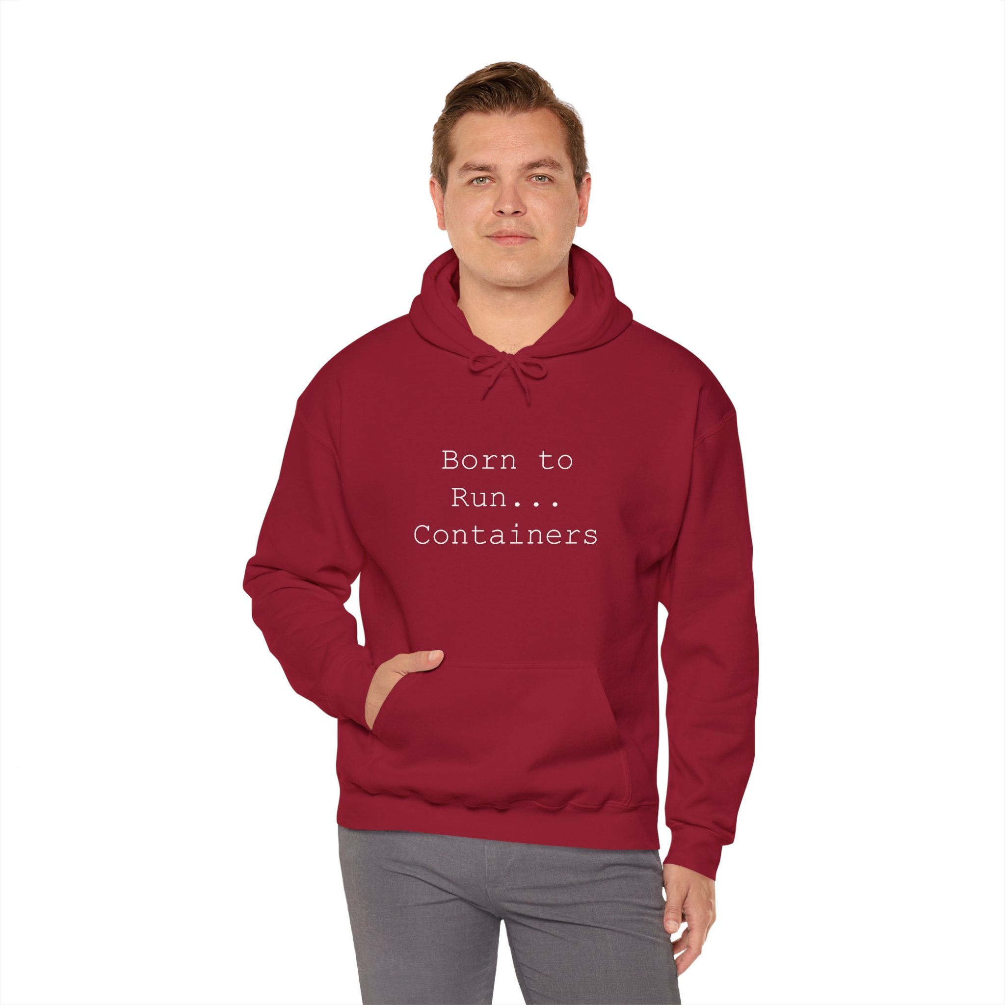 Born to Run Containers - Hooded Sweatshirt