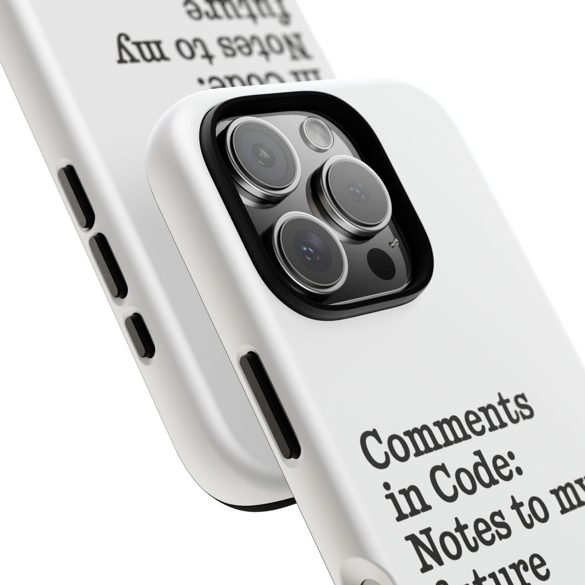Comments in Code, Notes to My Future Confused Self Phone Case