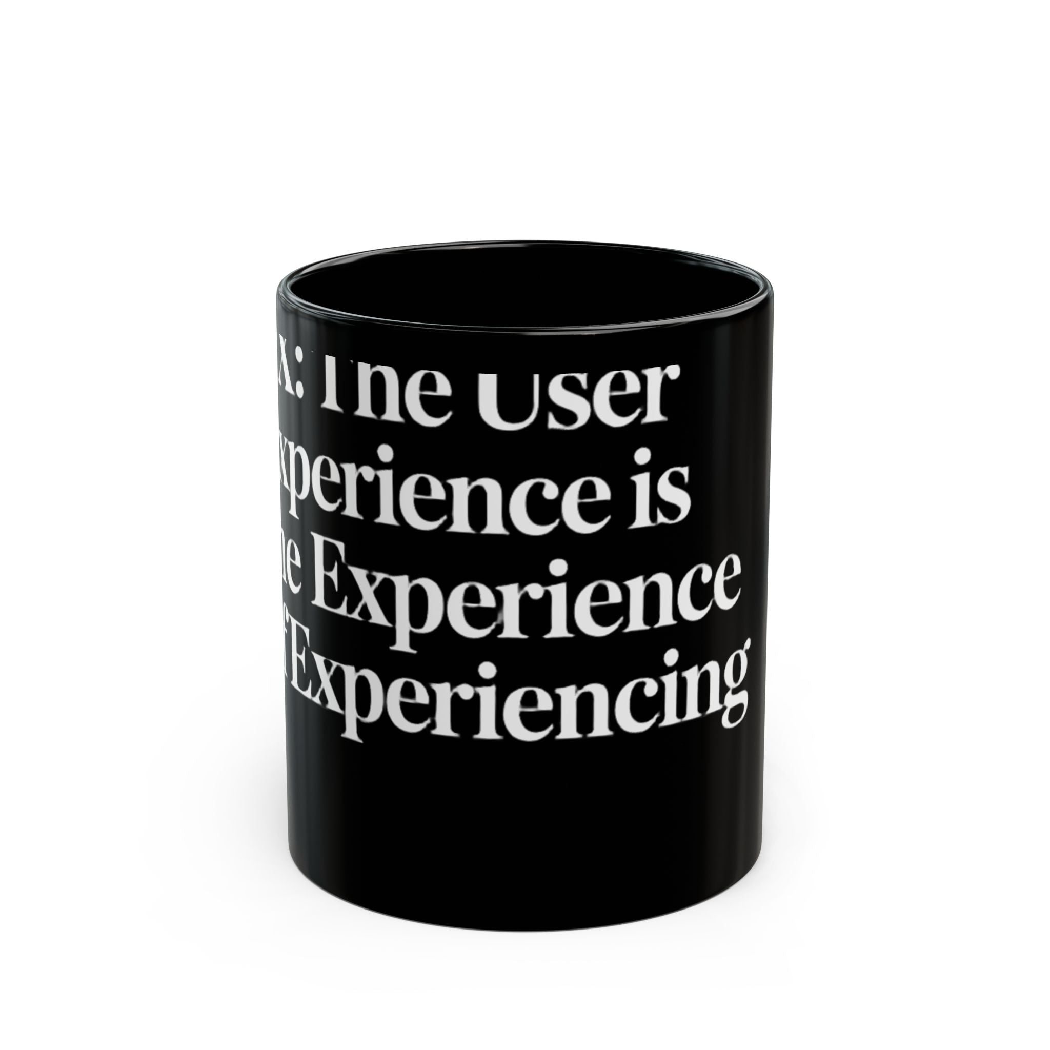 Phenomenological UX White - Black Mug