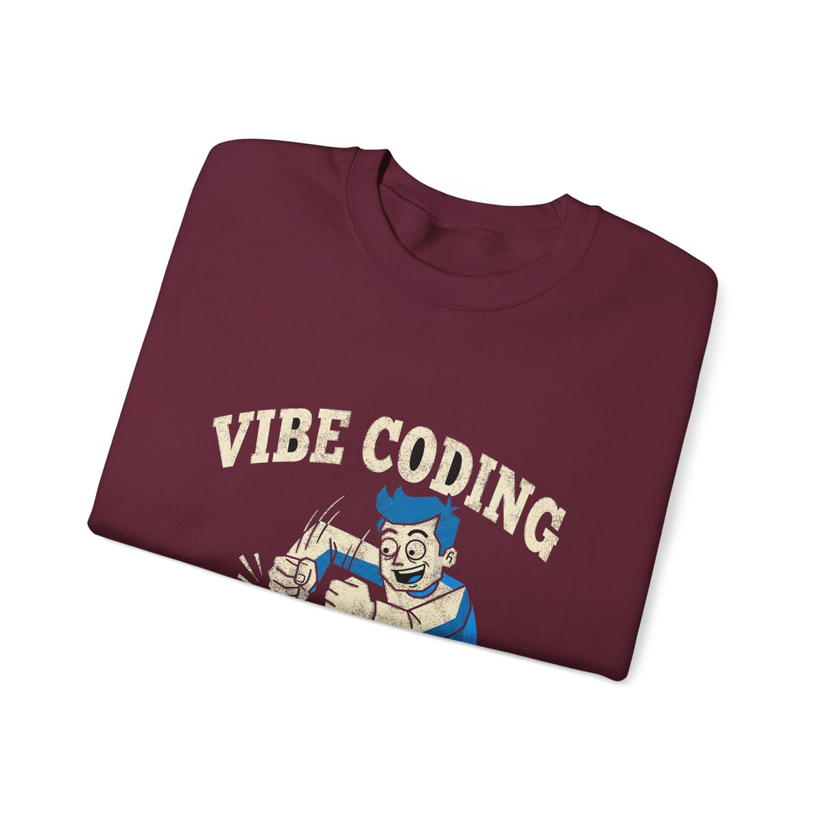 Vibe Coding Accept All Sweatshirt