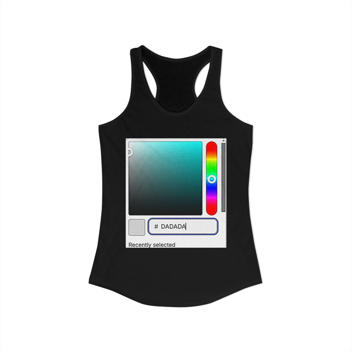 #DADADA Color Picker Racerback Tank