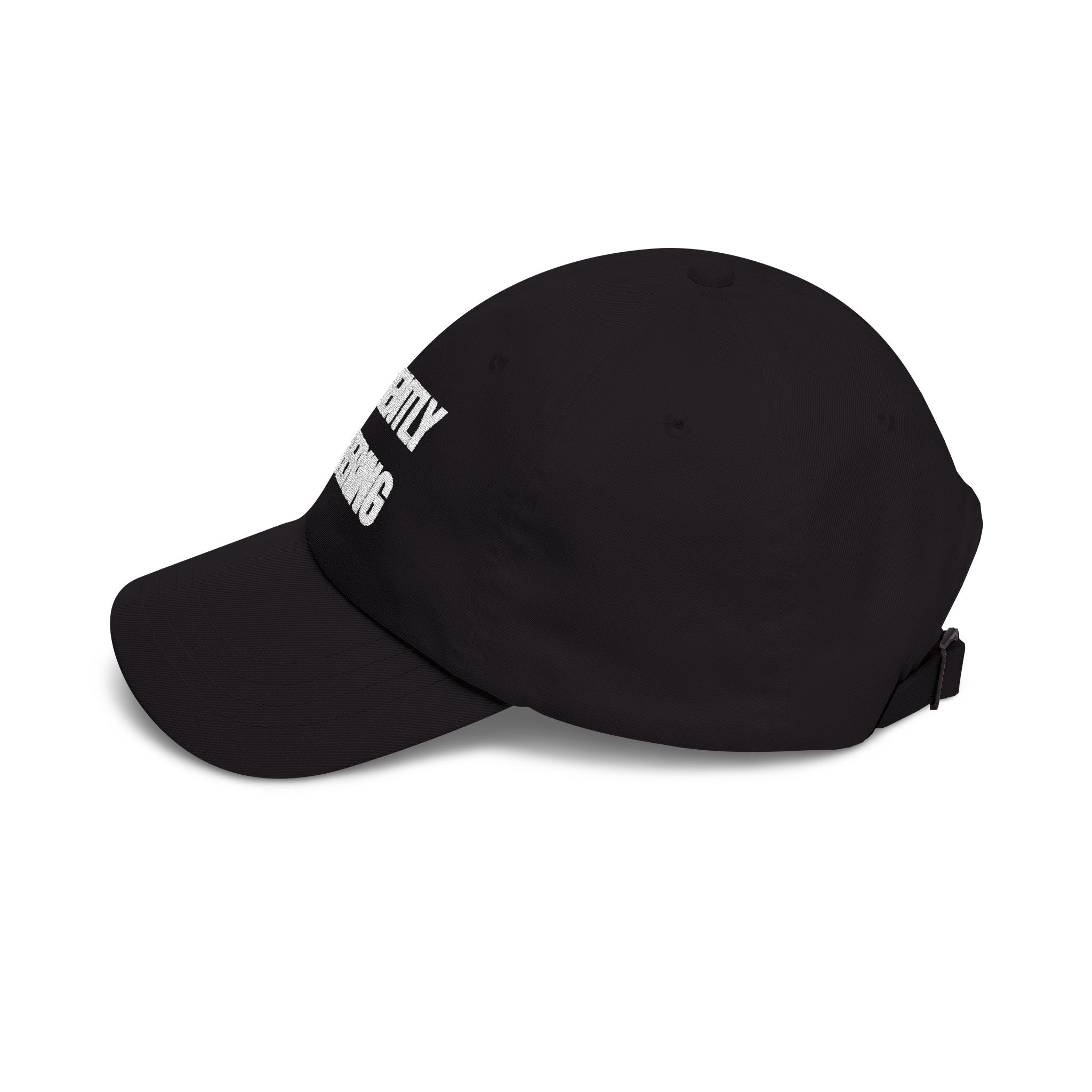 Currently Buffering Dad Cap — Funny Casual Baseball Hat
