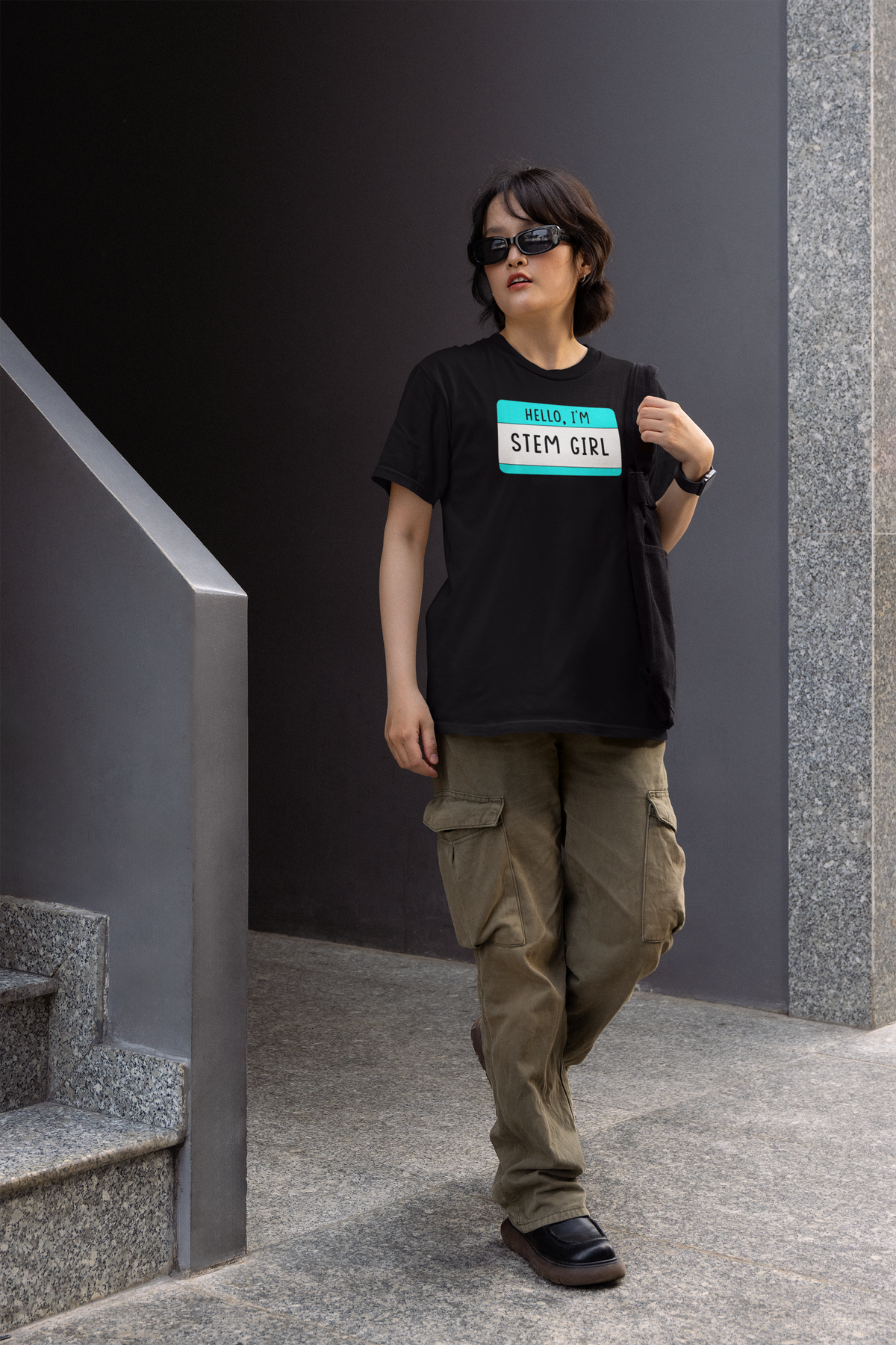 Women's tee mockup