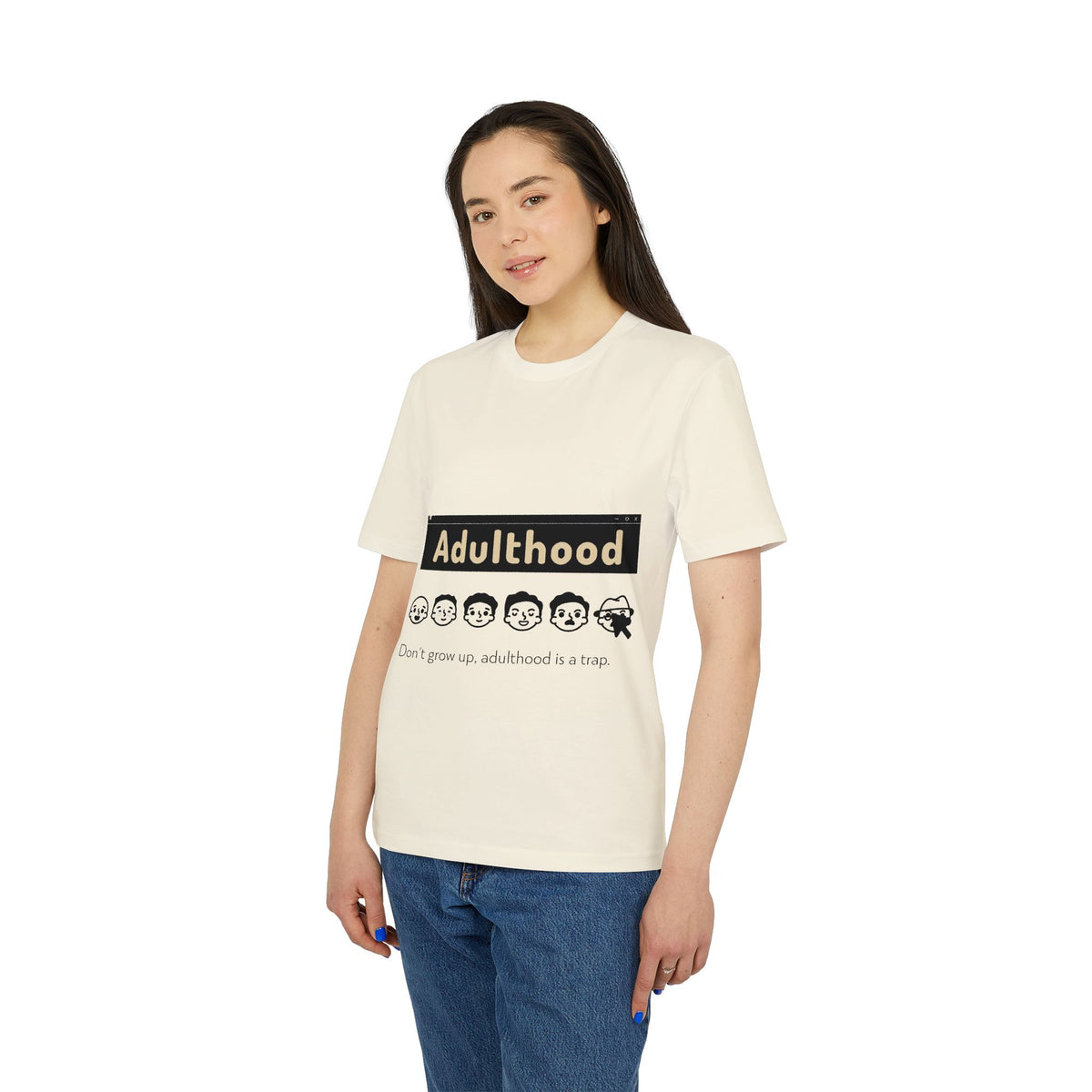Adulthood Is a Trap Organic Tee