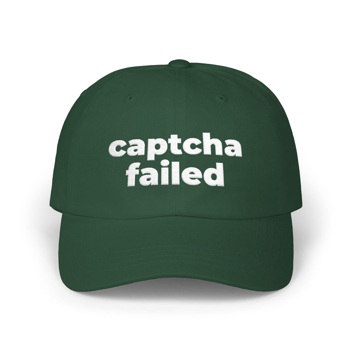 “Captcha Failed” Funny Dad Cap
