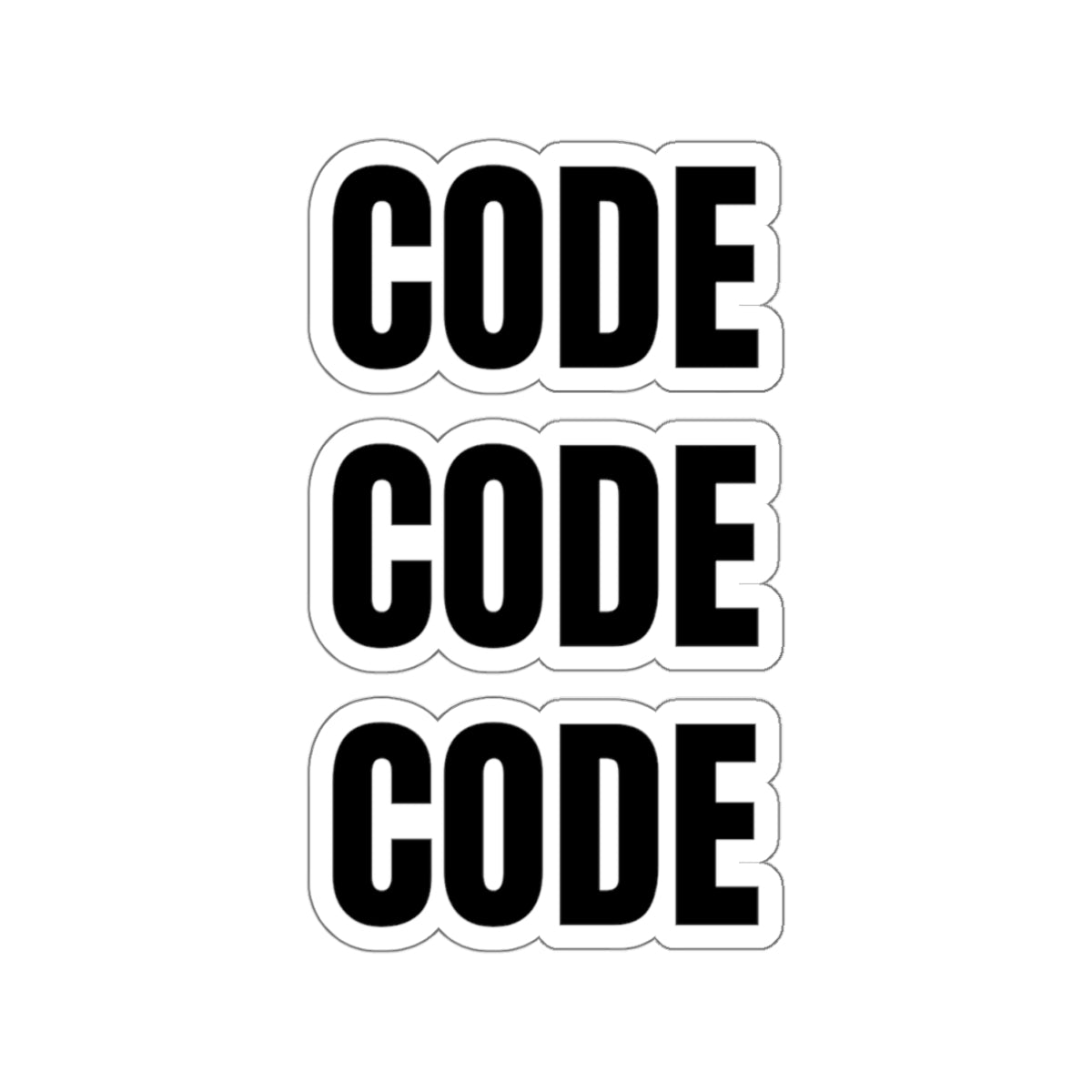 Code Code Code - Sticker