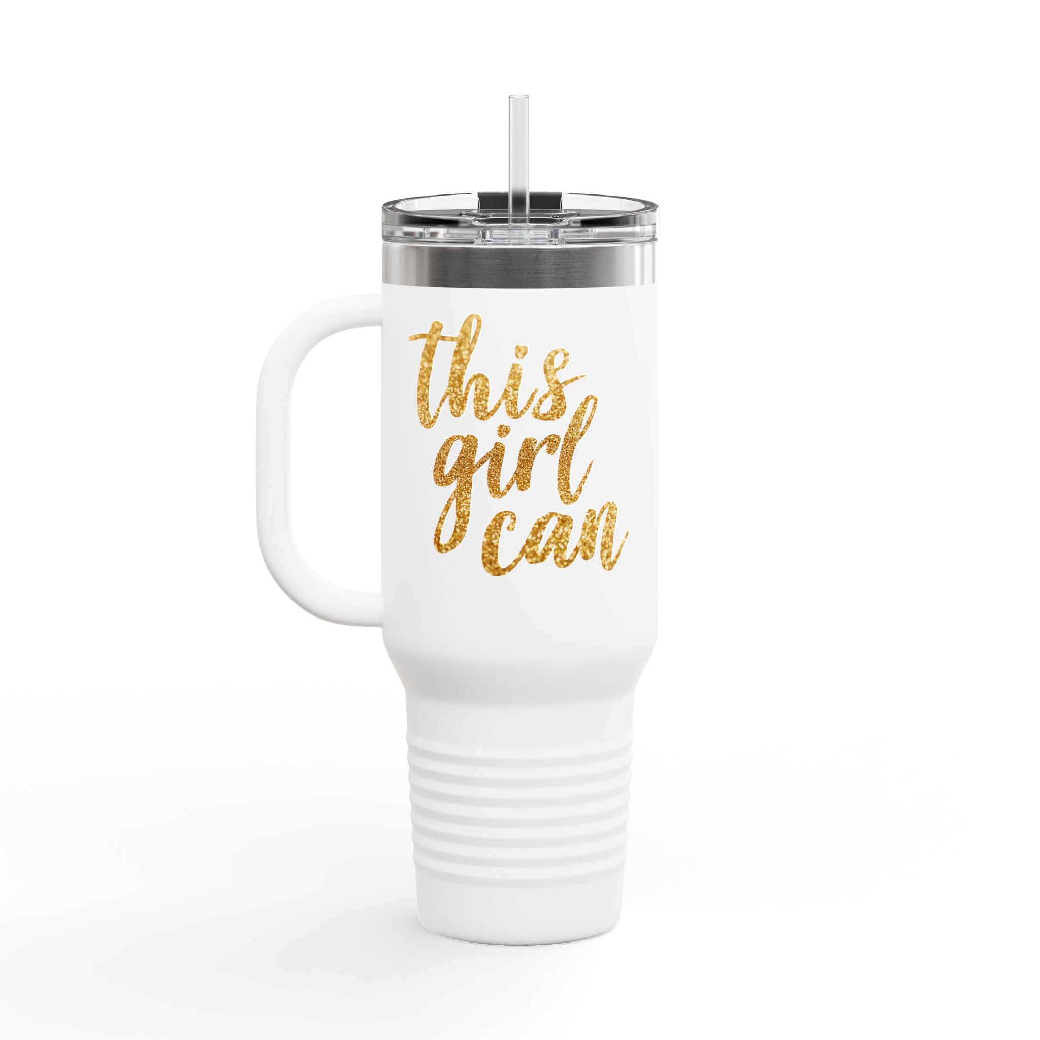 This Girl Can -  insulated travel mug 40oz