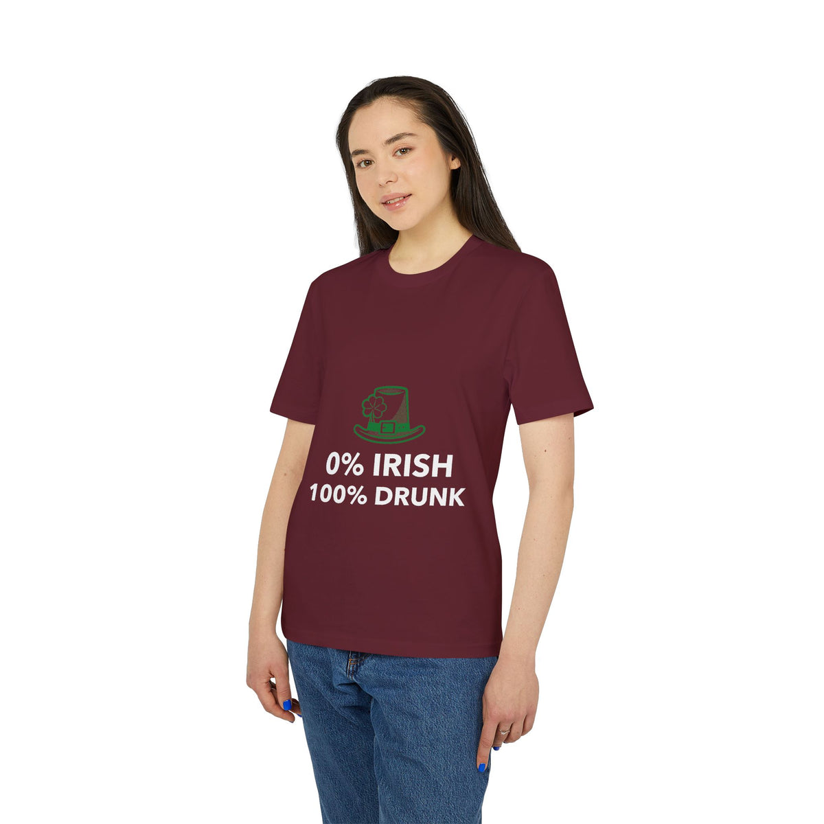 0% Irish, 100% Drunk Organic Tee