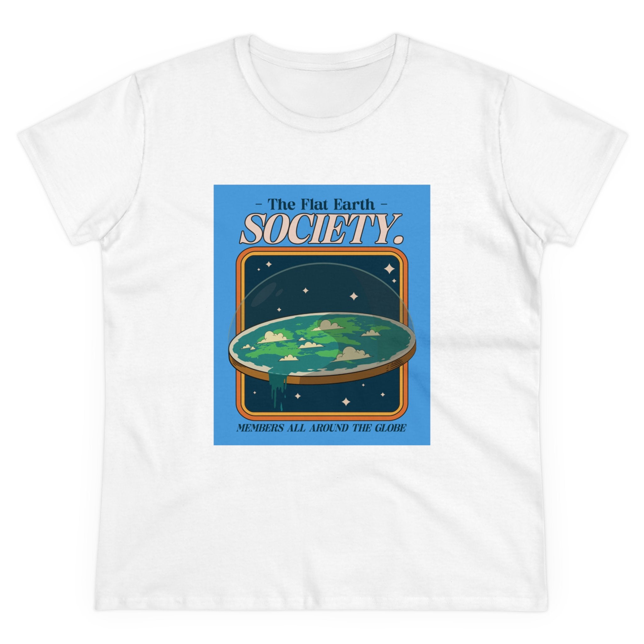 Flat Earth Society - Women's Tee