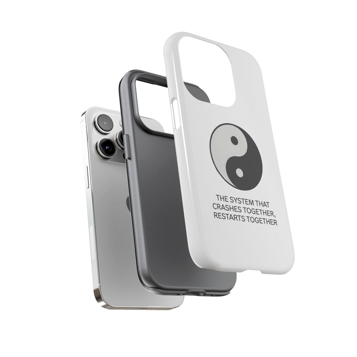 The System That Crashes Together, Restarts Together Phone Case