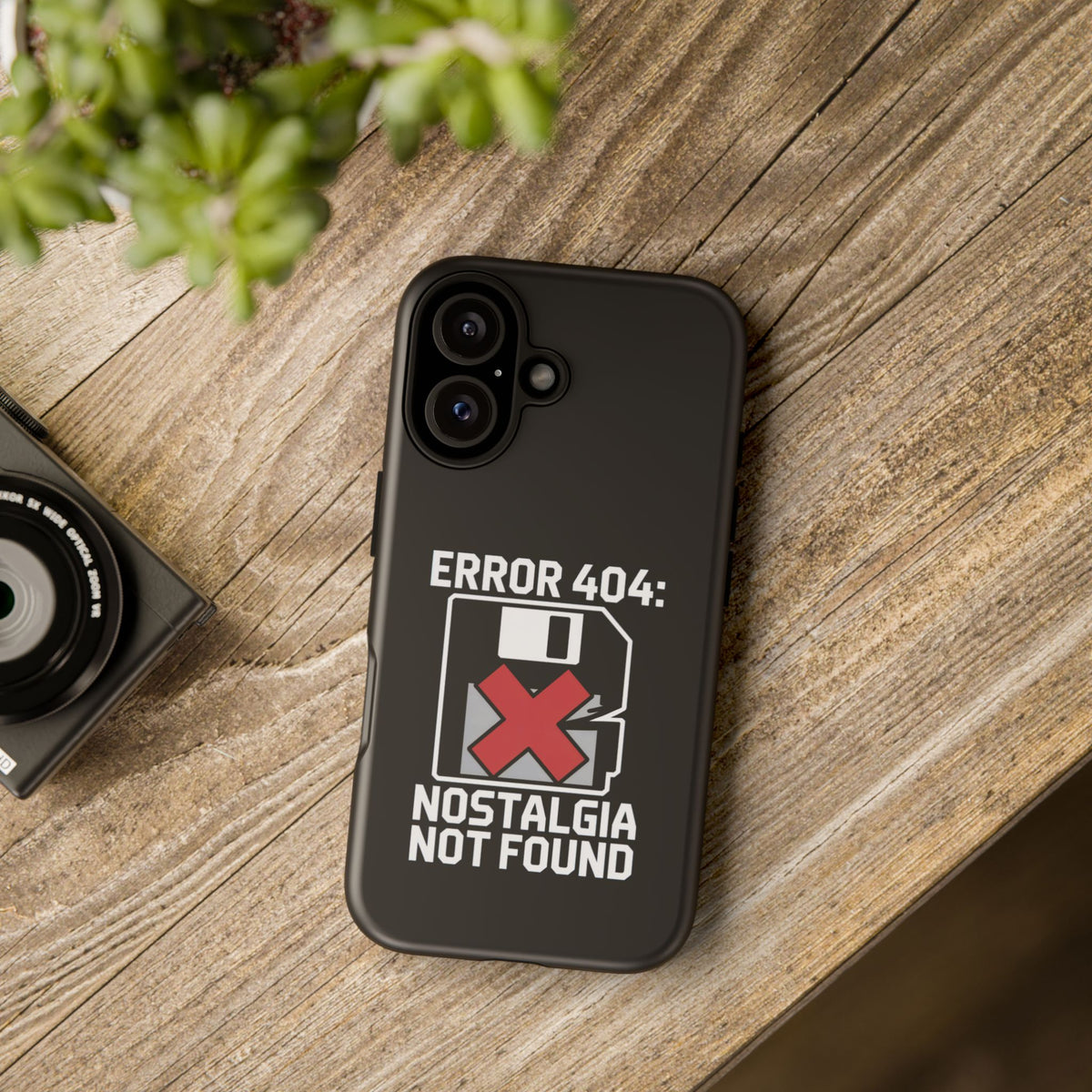 Error 404 Nostalgia Not Found Phone Case