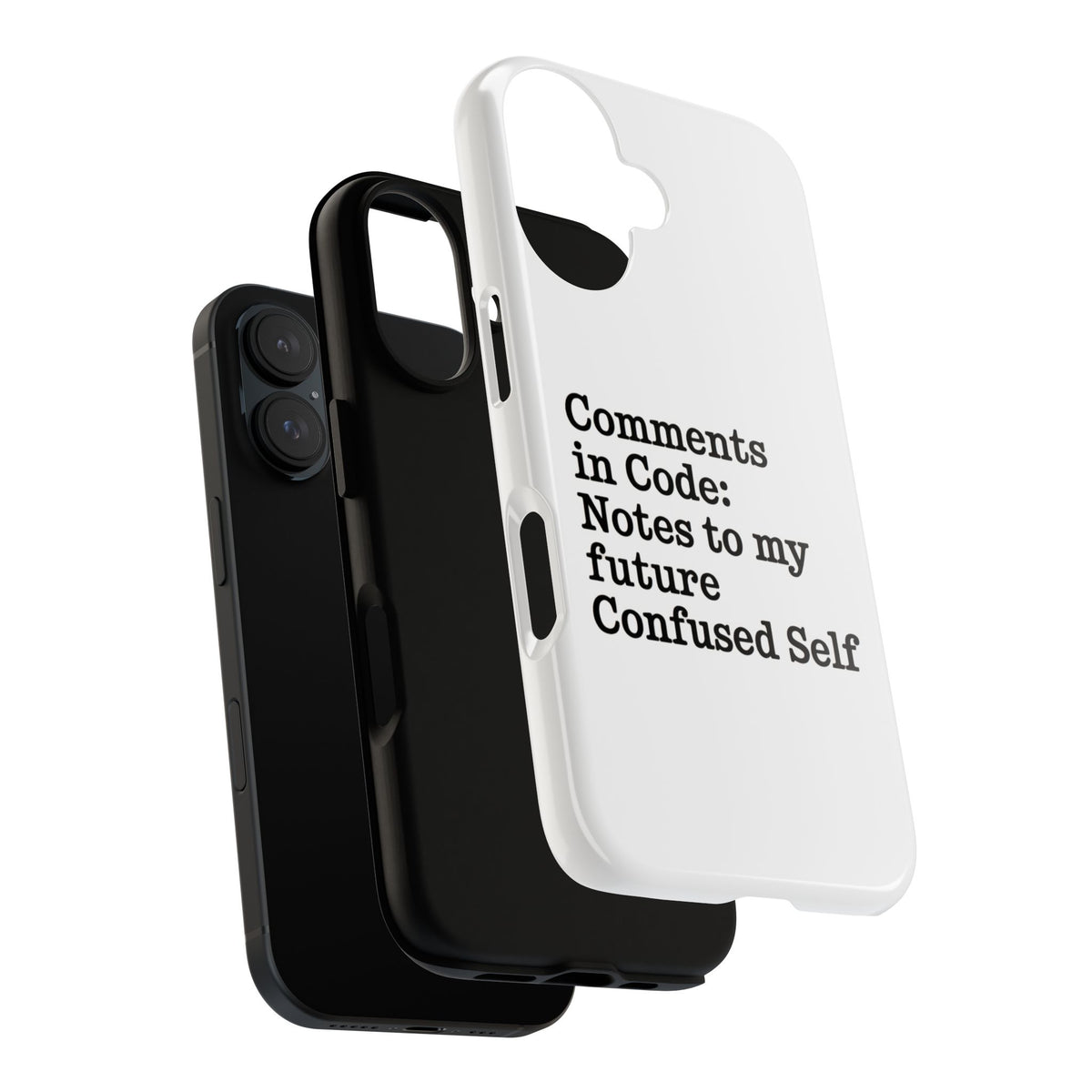 Comments in Code, Notes to My Future Confused Self Phone Case