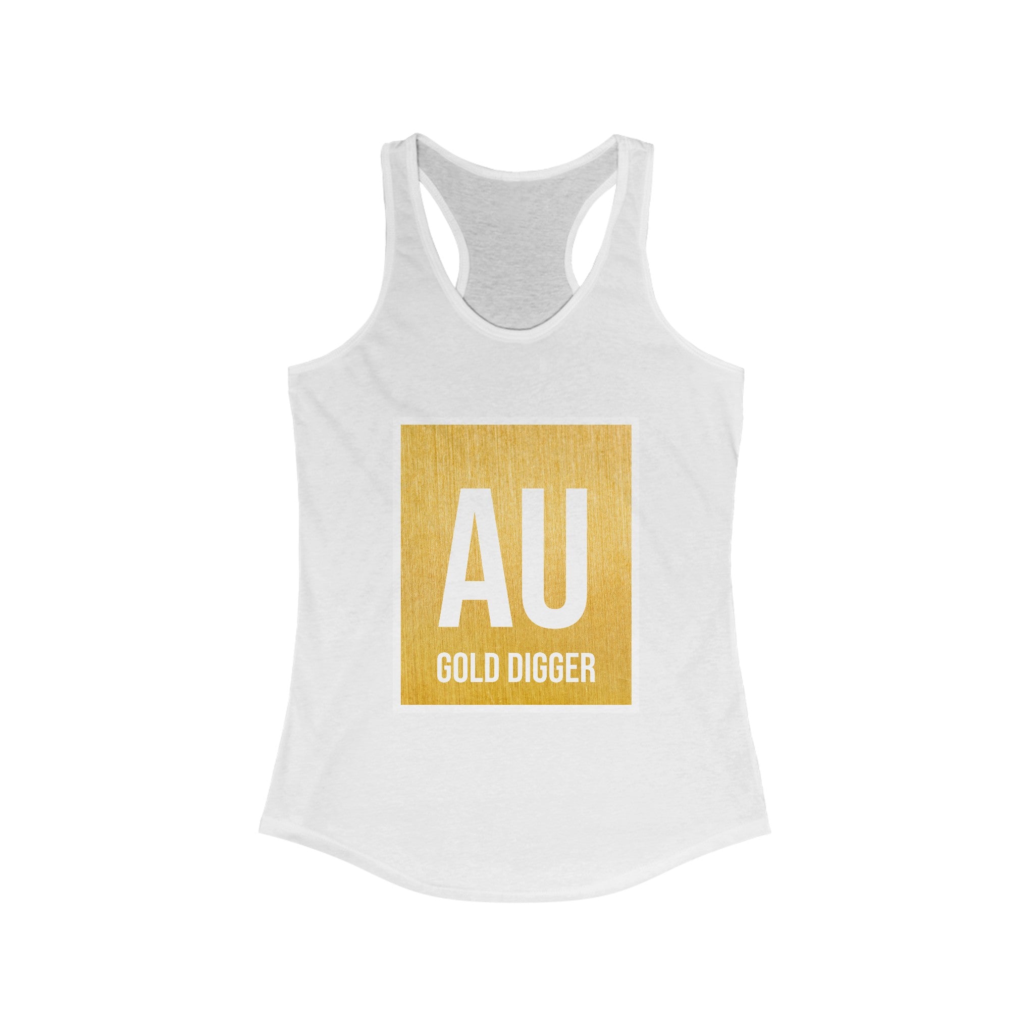 AU Gold Digger - Women's Racerback Tank