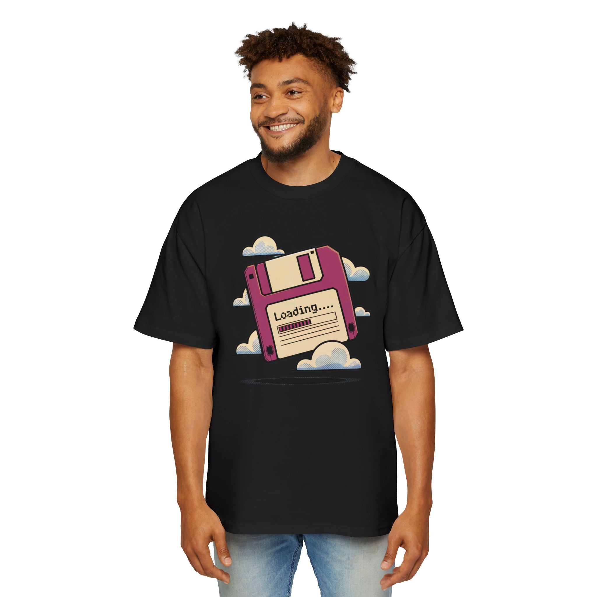 Floppy disk - Heavy Oversized Tee