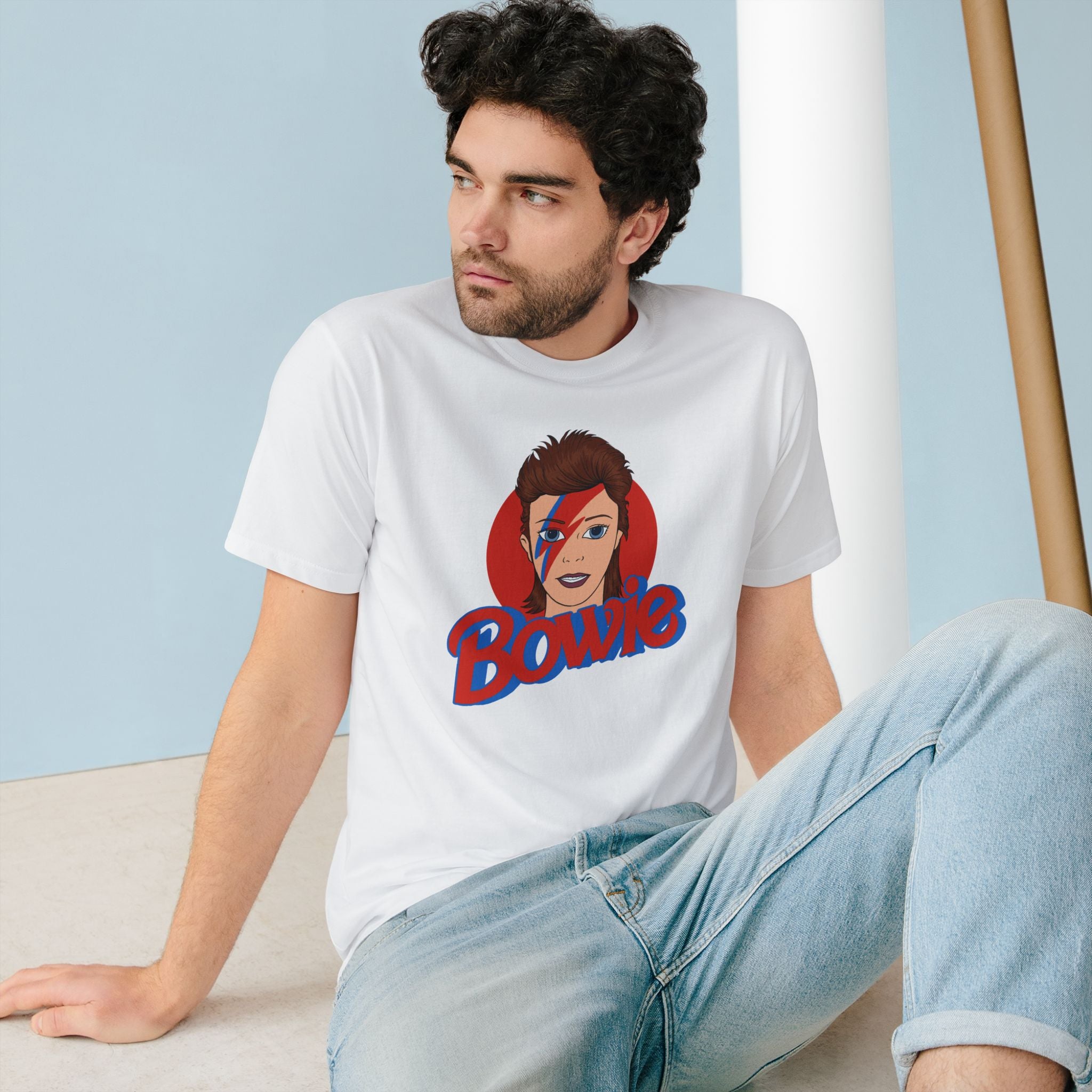 Bowie Organic T-Shirt | Music Legend Tee | Geekpsters